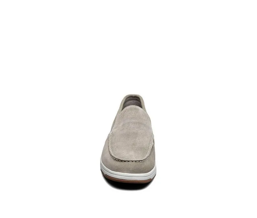 Men's Luca Suede Moc Toe Venetian Slip On Loafers|Nunn Bush Online