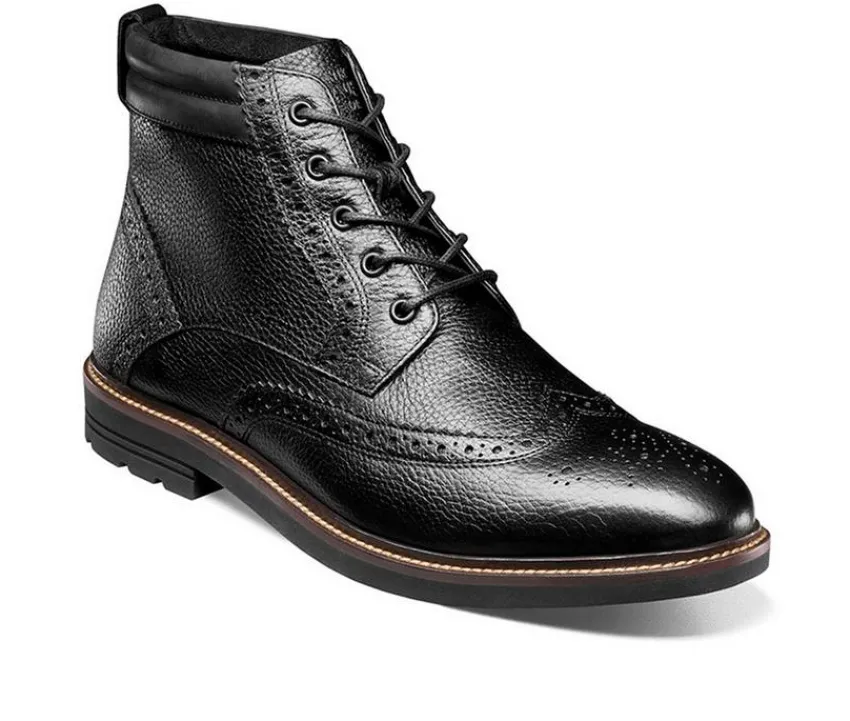 Nunn Bush Dress>Men's Odell II WingTip Boots