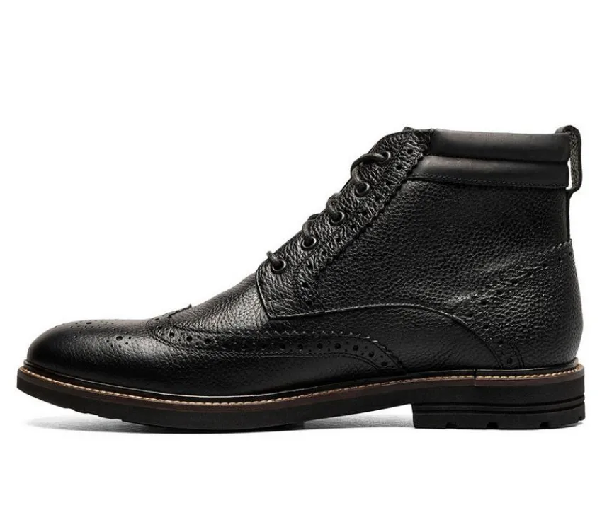 Nunn Bush Dress>Men's Odell II WingTip Boots