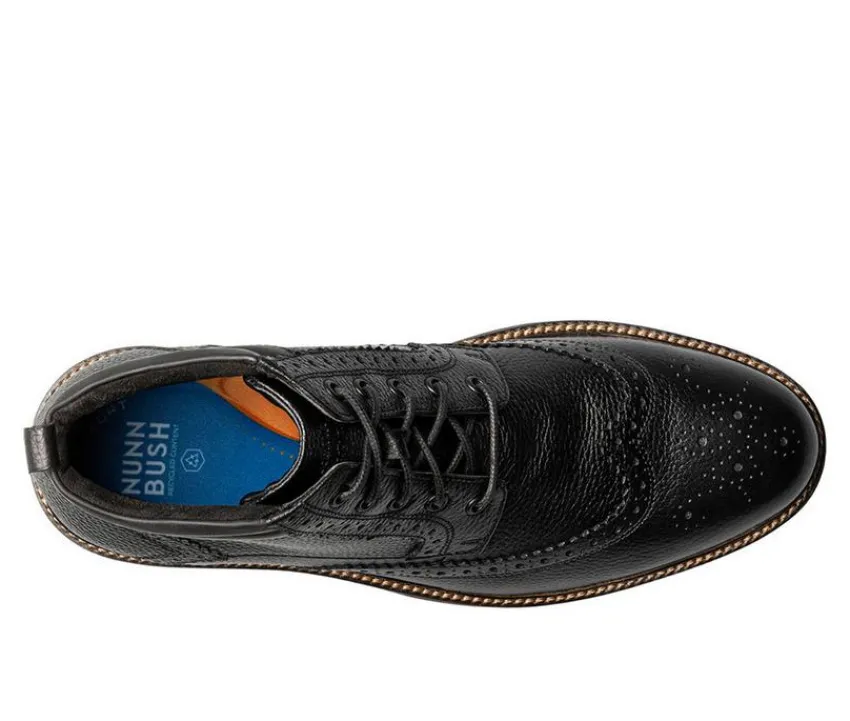 Nunn Bush Dress>Men's Odell II WingTip Boots