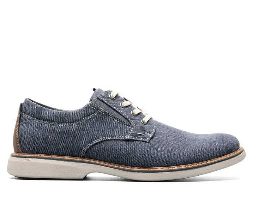 Nunn Bush Casual>Men's Otto Canvas Oxford Dress Shoes