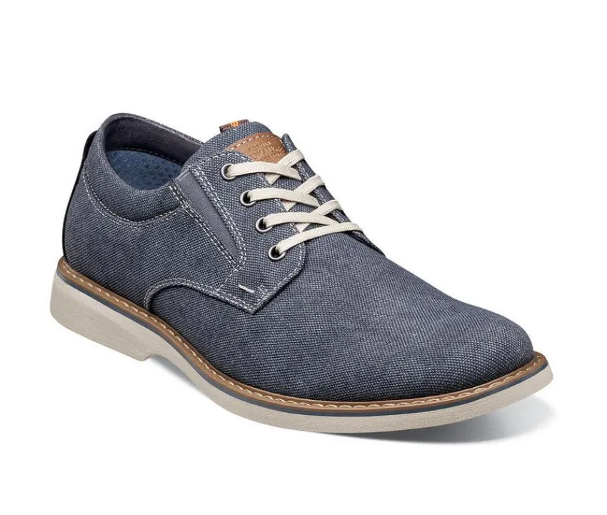 Nunn Bush Casual>Men's Otto Canvas Oxford Dress Shoes