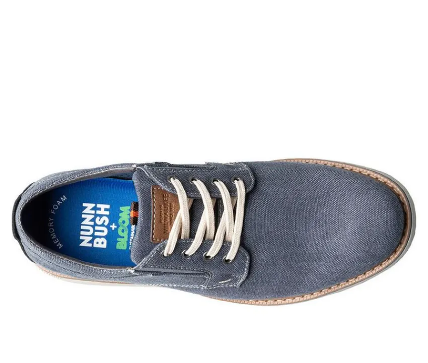 Nunn Bush Casual>Men's Otto Canvas Oxford Dress Shoes