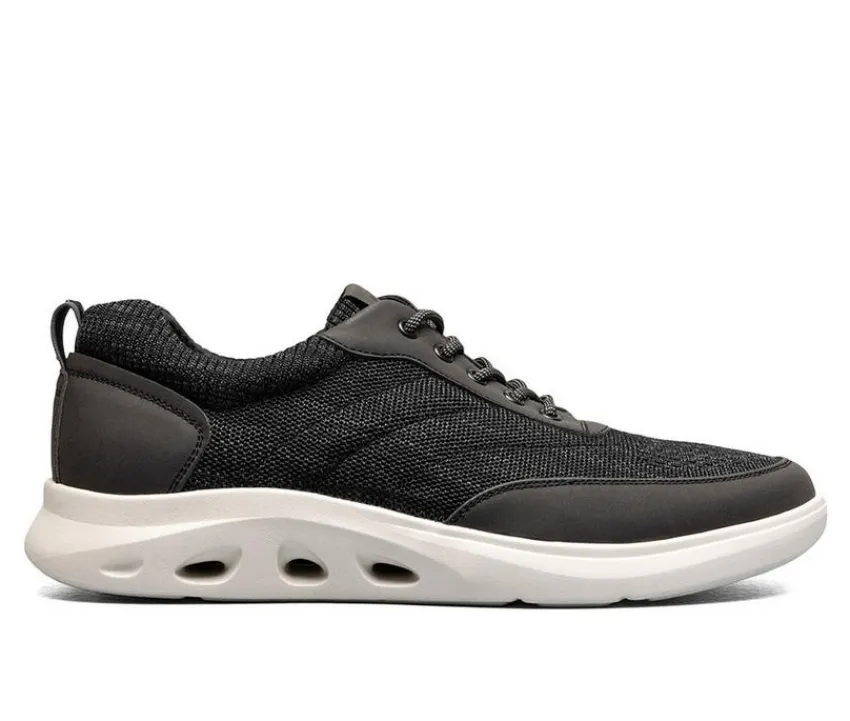 Nunn Bush Casual|Athletic & Sneakers>Men's Ponte Knit Moc Toe Casual Oxfords