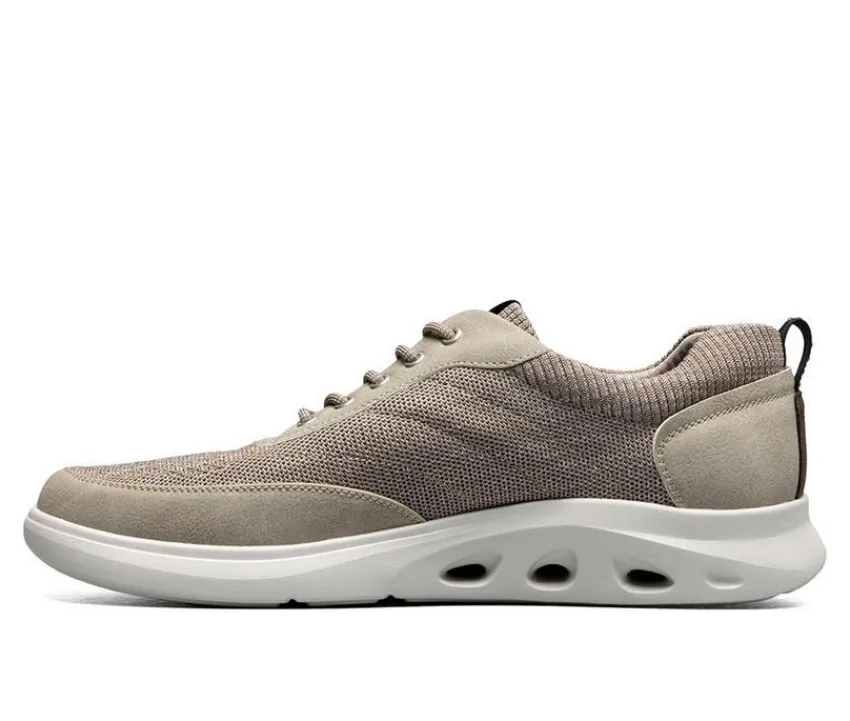 Nunn Bush Casual|Athletic & Sneakers>Men's Ponte Knit Moc Toe Casual Oxfords