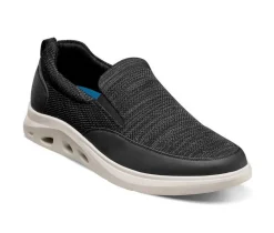 Nunn Bush Athletic & Sneakers>Men's Ponte Knit Moc Toe Slip On Sneakers