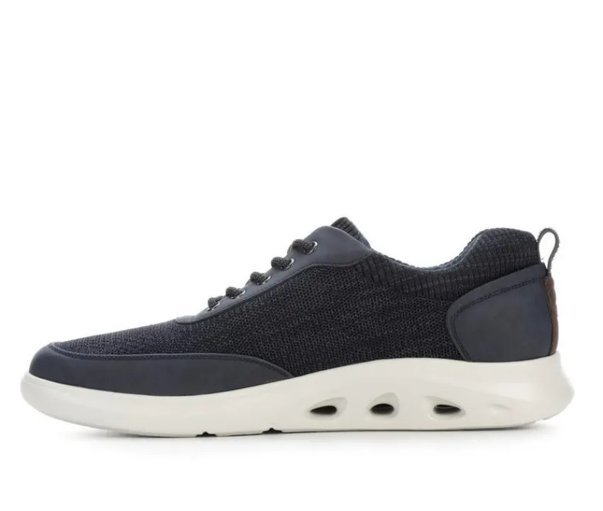 Nunn Bush Casual|Athletic & Sneakers>Men's Ponte Knit Moc Toe Casual Oxfords