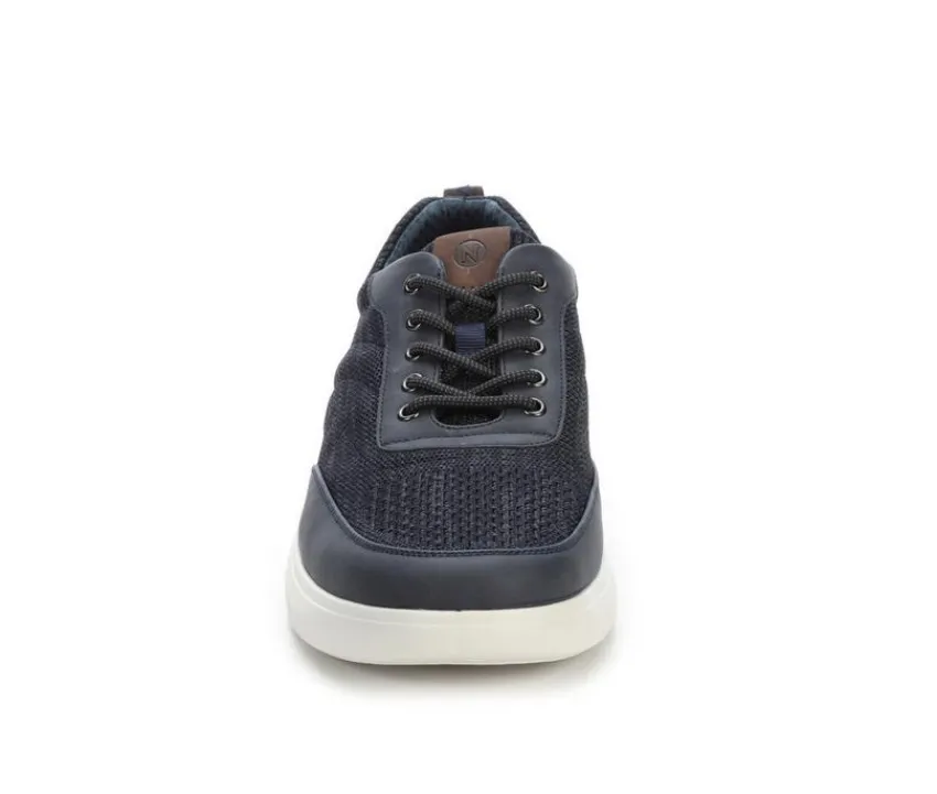 Nunn Bush Casual|Athletic & Sneakers>Men's Ponte Knit Moc Toe Casual Oxfords