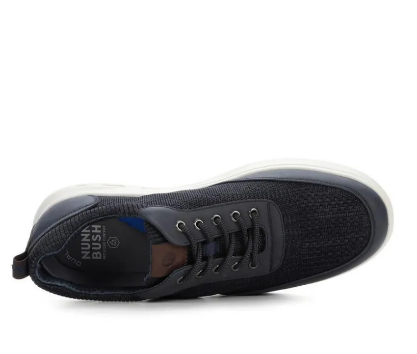 Nunn Bush Casual|Athletic & Sneakers>Men's Ponte Knit Moc Toe Casual Oxfords