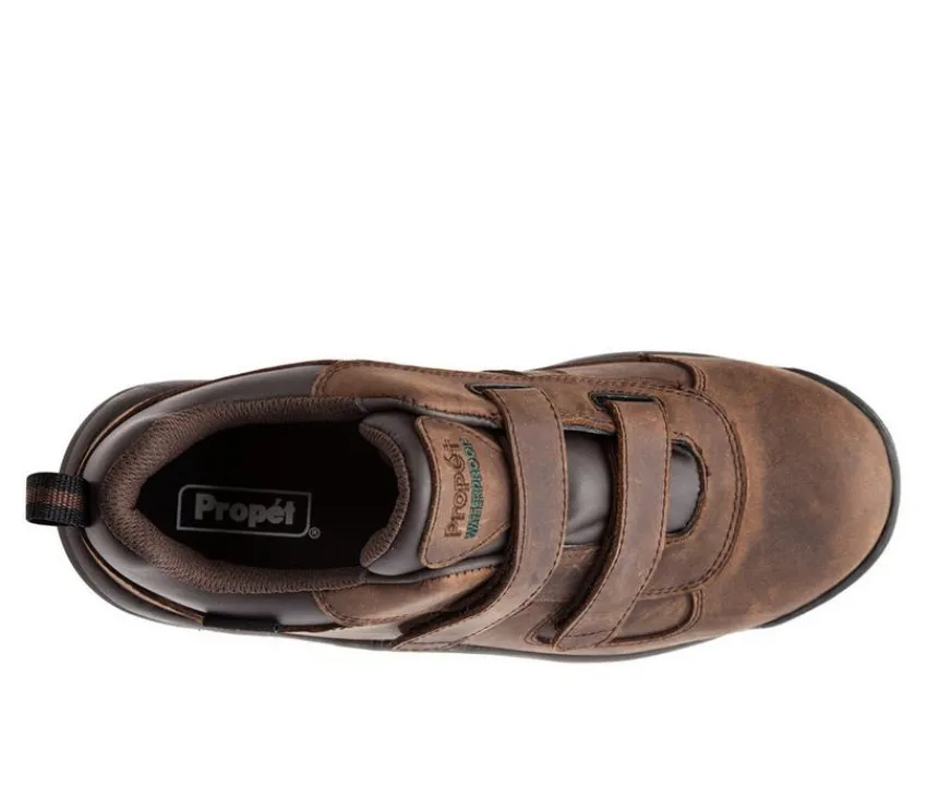 Propet Walking & Hiking|Hiking & Hunting>Men's Cliff Walker Low Strap Waterproof Hiking Shoes