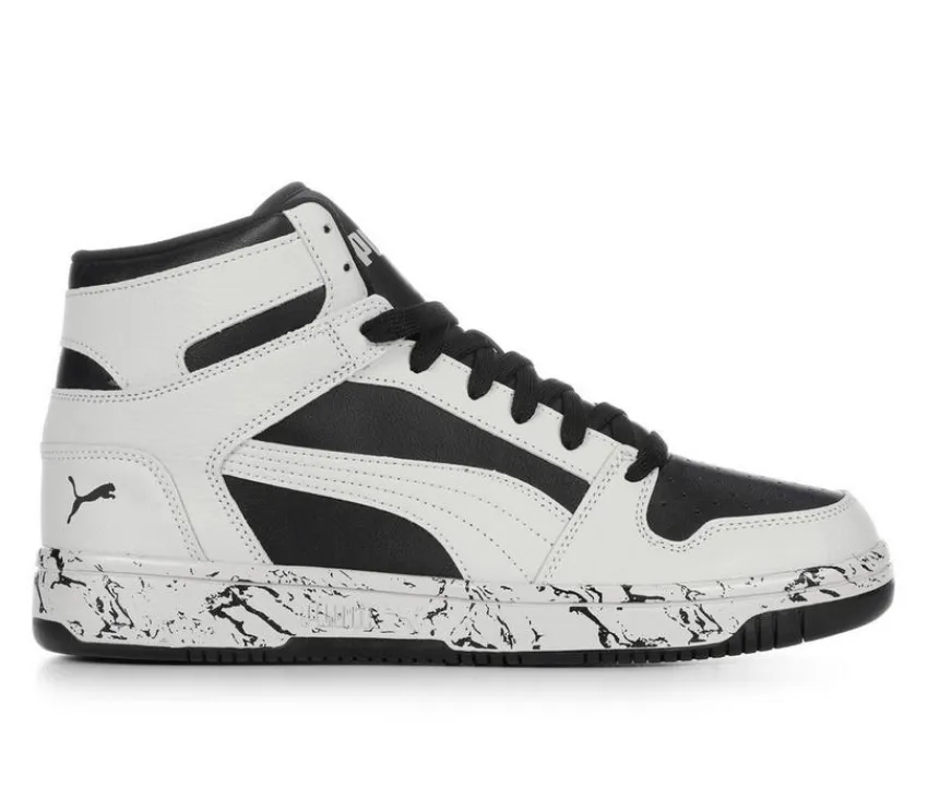 Puma Fashion & Lifestyle|Basketball & Court>Men's Rebound Layup SL High-Top Sneakers
