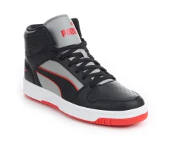 Puma Fashion & Lifestyle|Basketball & Court>Men's Rebound Layup SL High-Top Sneakers