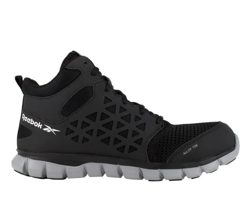 Men's Sublite Cushion Work Mid Mesh Work Boots|REEBOK WORK Discount