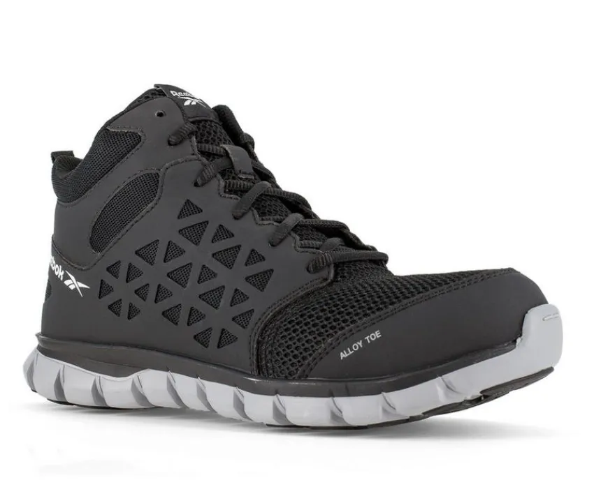 Men's Sublite Cushion Work Mid Mesh Work Boots|REEBOK WORK Discount