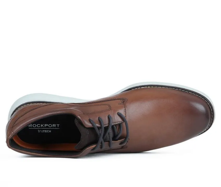 Men's Garett Plain Toe Dress Shoes|Rockport Clearance