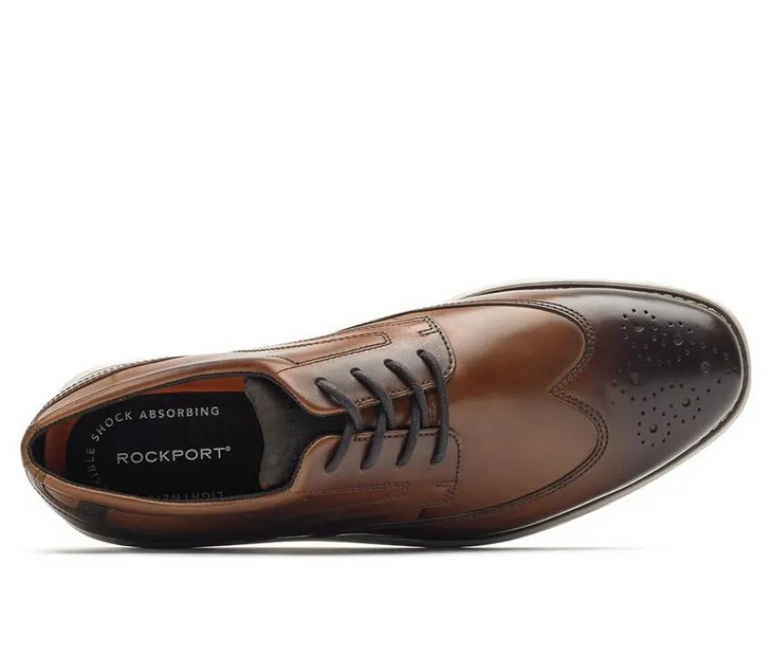 Rockport Dress|Casual>Men's Garett Wingtip Dress Shoes