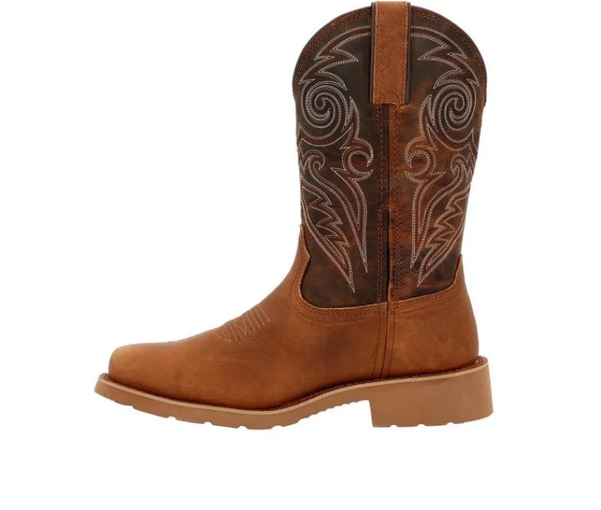 Men's Monocrepe Western Work Boots|Rocky Discount