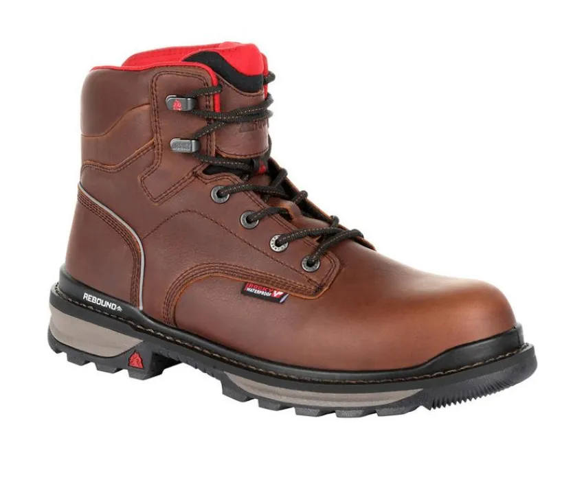 Men's Rams Horn Work Boots|Rocky Hot