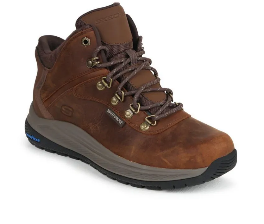 Skechers Hiking & Hunting|Work & Safety>Men's 205285 Pikeman WP Slip-Ins Hiking Boots