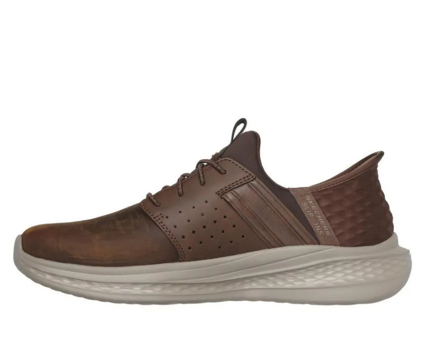 Skechers Dress|Casual>Men's 210828 Zachary Leather Slip-Ins Oxfords