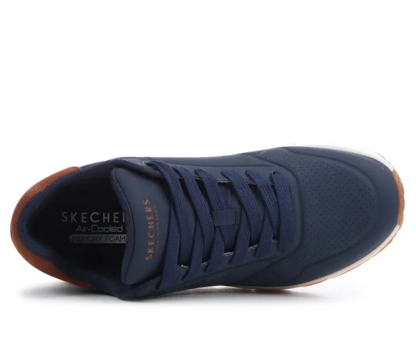 Skechers Fashion & Lifestyle|Athletic & Sneakers>Men's Uno- Suited on Air Fashion Sneakers