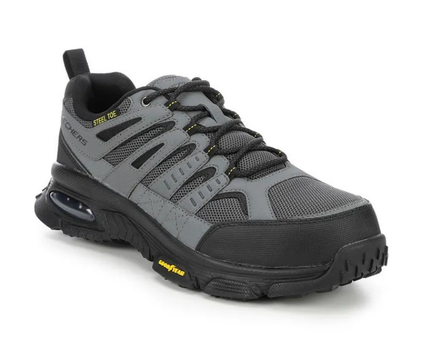 Skechers Work Work & Safety|Work>Men's 200140 Air Envoy Arcket Safety Toe Work Shoes