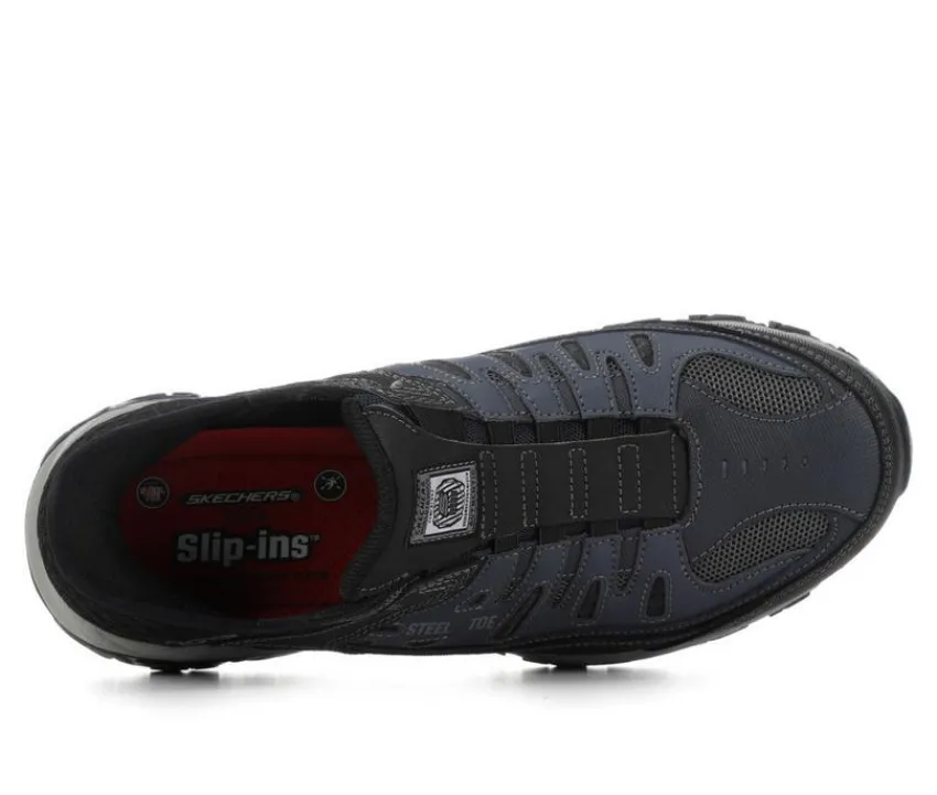 Skechers Work Work & Safety|Work>Men's 200211 Cankton Slip-Ins Work Shoes