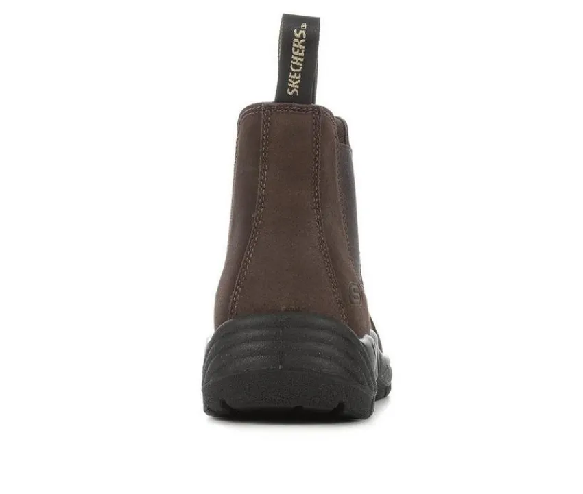 Skechers Work Work & Safety|Work>Men's 77537 Tapter Steel Toe Work Boots