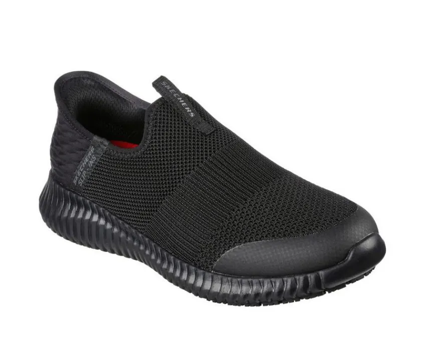 Men's Cessnock Gwynedd Slip-Resistant Slip-Ins Slip Resistant Shoes|Skechers Work Hot