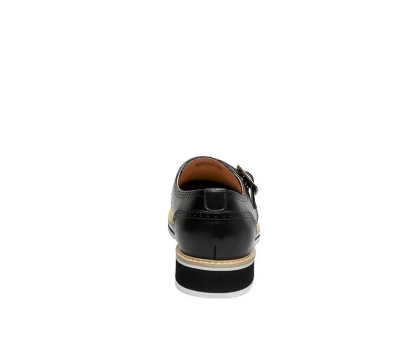 Men's Bartram Plain Toe Monk Strap Dress Shoes|Stacy Adams Online