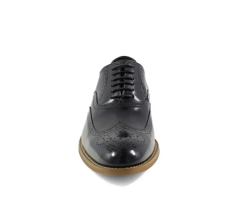 Men's Dunbar Wingtip Wing Tip Dress Shoes|Stacy Adams Online