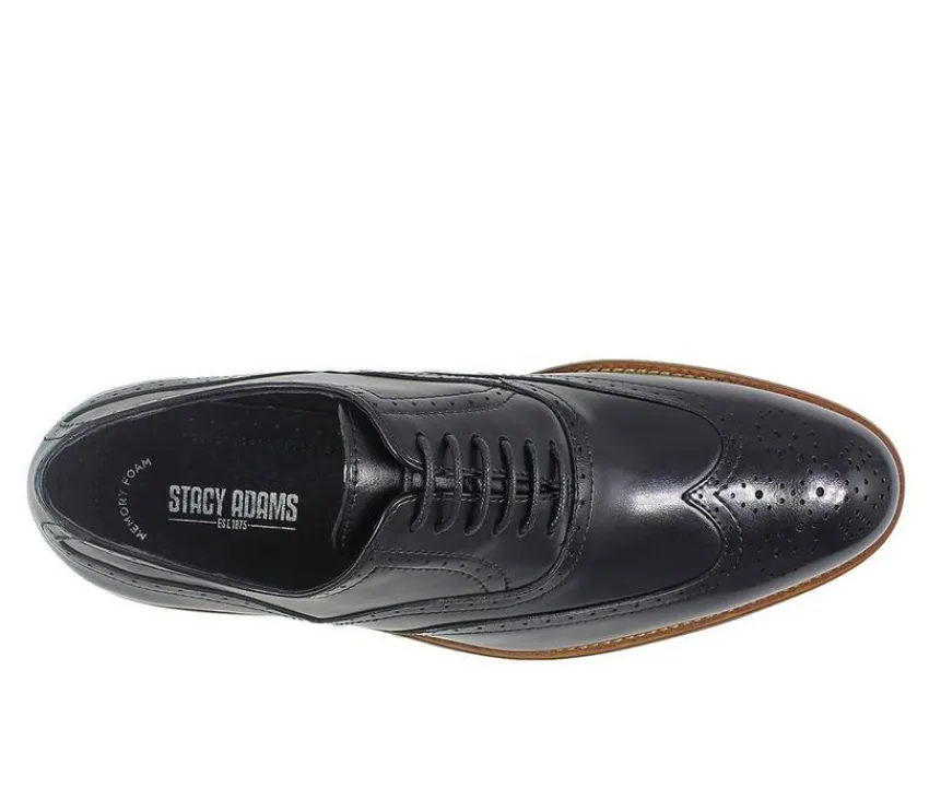 Men's Dunbar Wingtip Wing Tip Dress Shoes|Stacy Adams Online