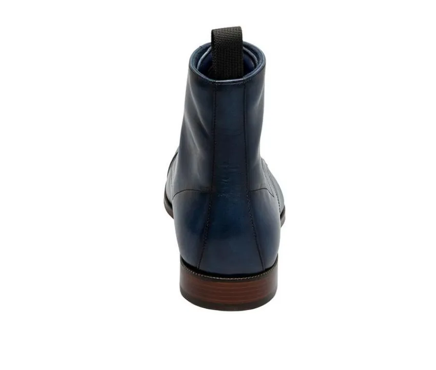 Men's Henry Cap Toe Lace Boot Dress Shoes|Stacy Adams Outlet