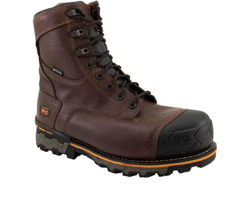 Timberland Pro Work & Safety|Work>Men's Boondock 8 Inch Composite Toe 89628 Work Boots