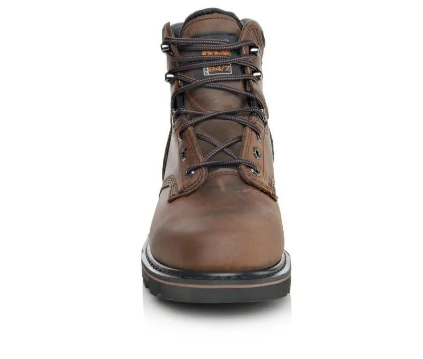 Men's Pit Boss 6 Inch 33046 Soft Toe Work Boots|Timberland Pro Clearance