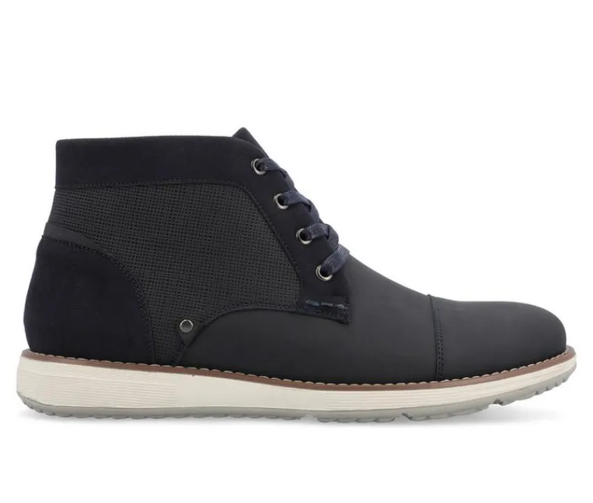 Men's Austin Wide Lace Up Boots|Vance Co. Best