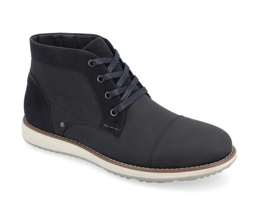 Men's Austin Wide Lace Up Boots|Vance Co. Best