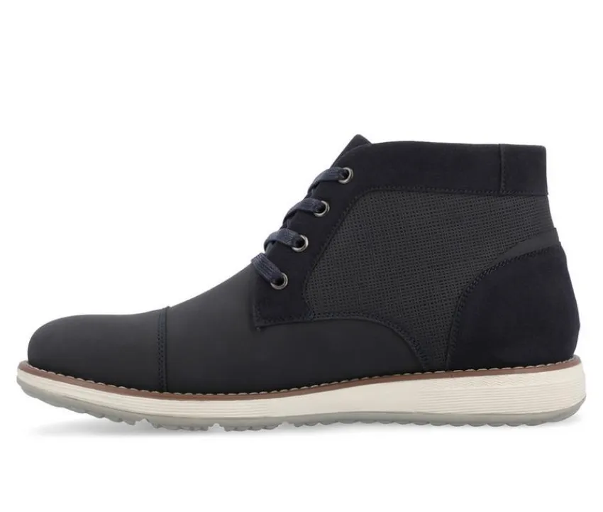 Men's Austin Wide Lace Up Boots|Vance Co. Best