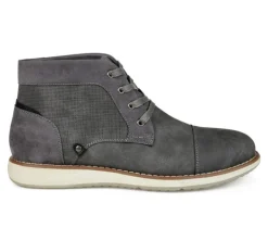 Vance Co. Casual|Boots>Men's Austin Wide Lace Up Boots