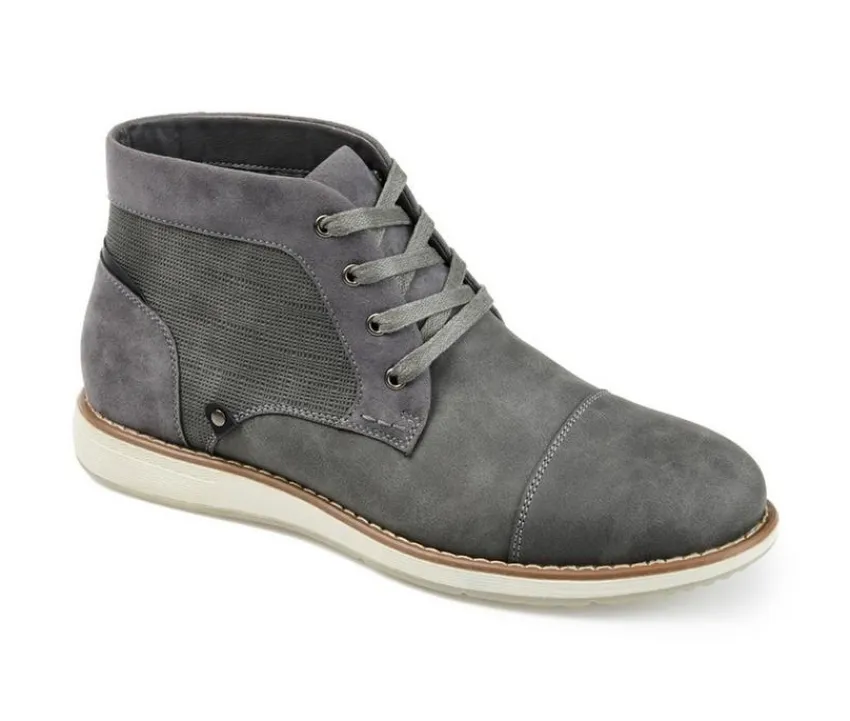 Vance Co. Casual|Boots>Men's Austin Wide Lace Up Boots
