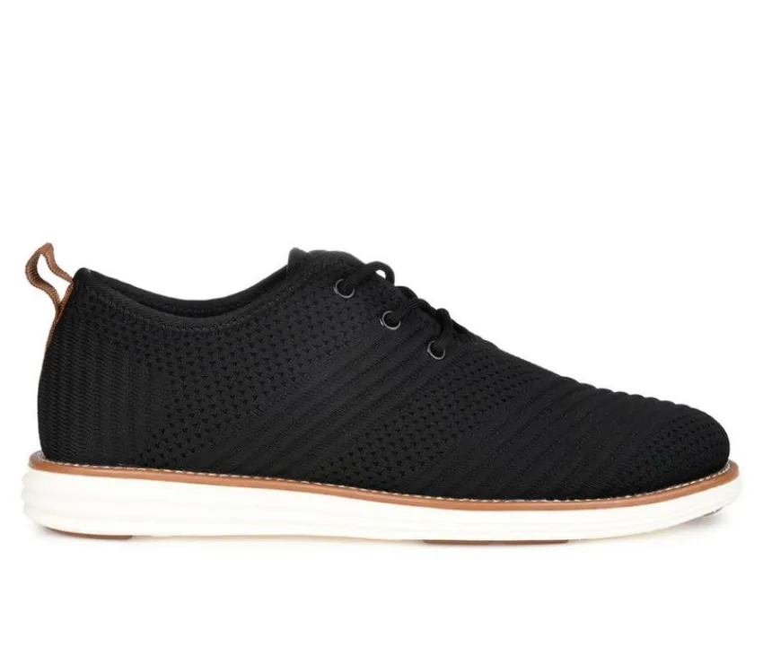Vance Co. Casual>Men's Novak Wide Casual Oxfords