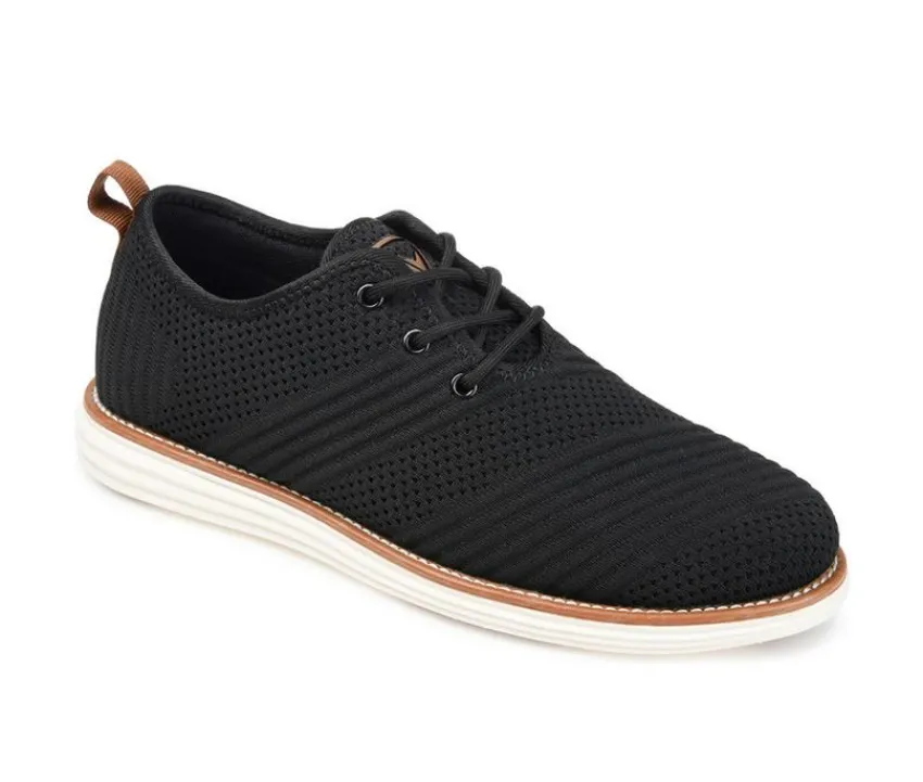 Vance Co. Casual>Men's Novak Wide Casual Oxfords