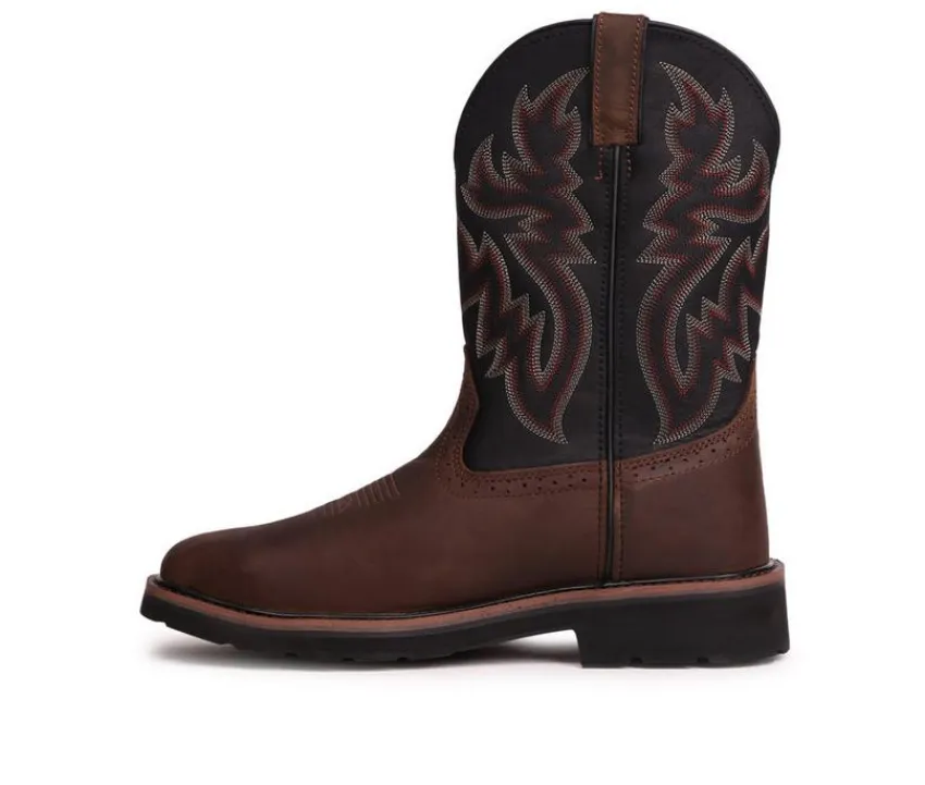 Wolverine Cowboy & Western|Boots>Men's 10765 Rancher Waterproof Steel Toe Work Boots