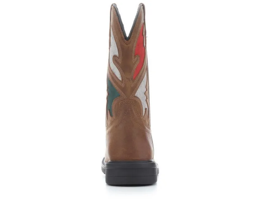 Wolverine Cowboy & Western|Boots>Men's Rancher Flag Work Boots