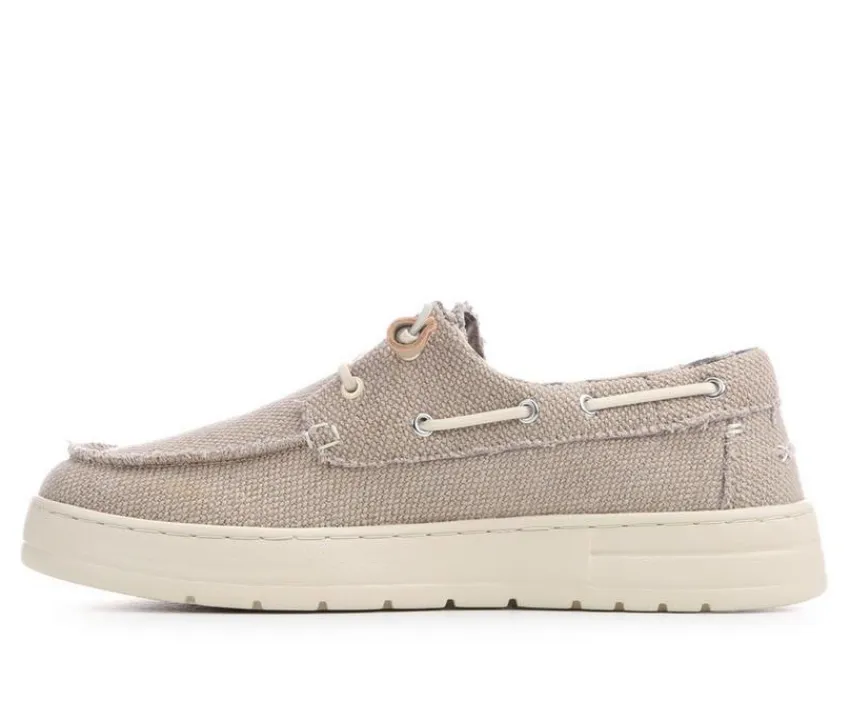 Woz Casual>Men's James Cloud Sand Boat Shoes