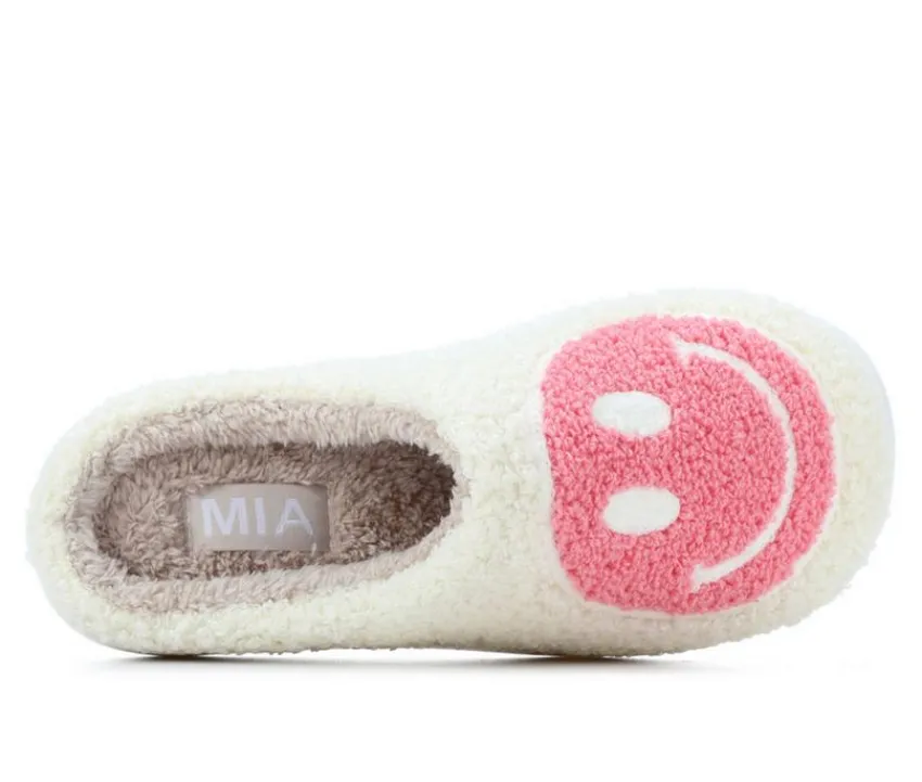 MIA Men's|Slippers>Cozi Smiley Slippers