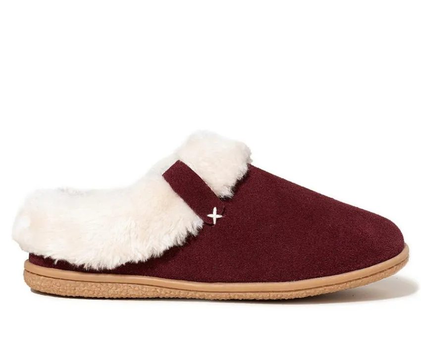 Minnetonka Slippers|Slippers>Camp Collar Scuff Slippers