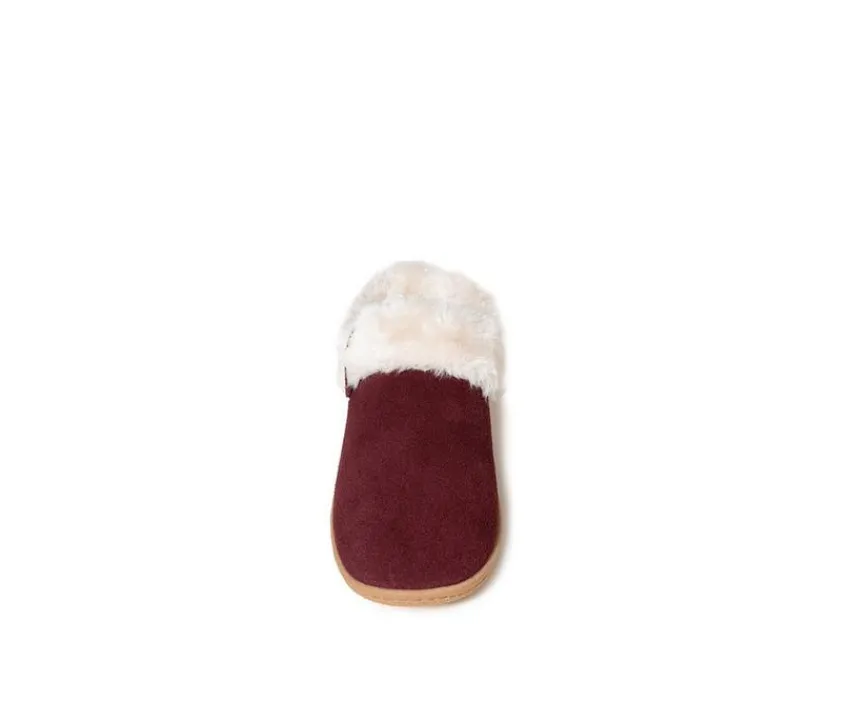 Minnetonka Slippers|Slippers>Camp Collar Scuff Slippers