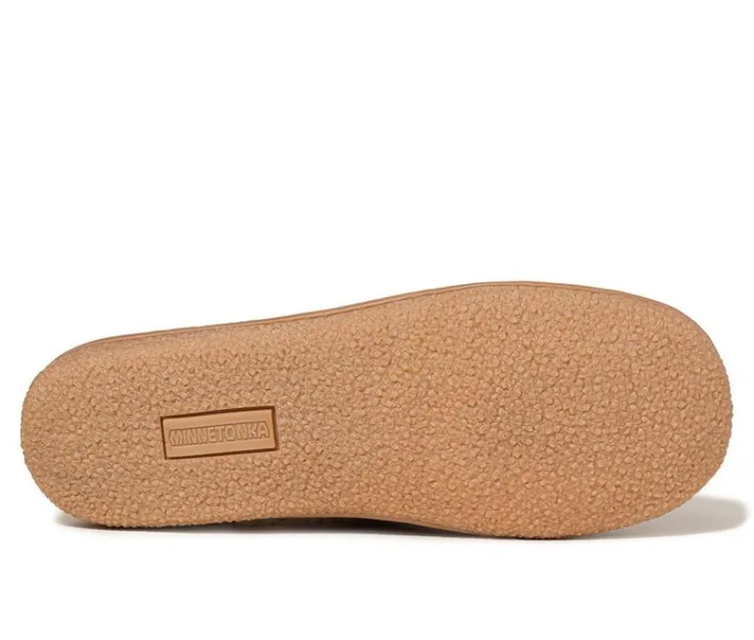 Minnetonka Slippers|Slippers>Camp Collar Scuff Slippers