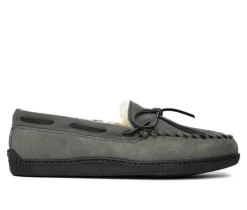 Minnetonka Men's|Slippers>Men's Sheepskin Hardsole Moccasins